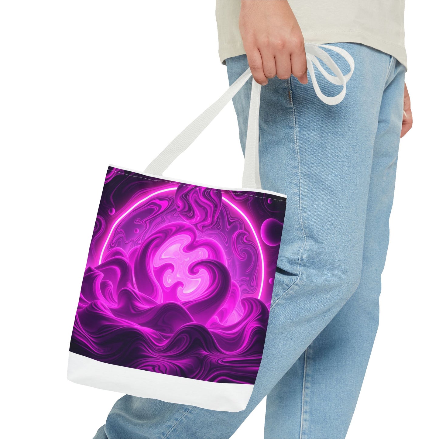 Cyber Luxe Trippy Tote