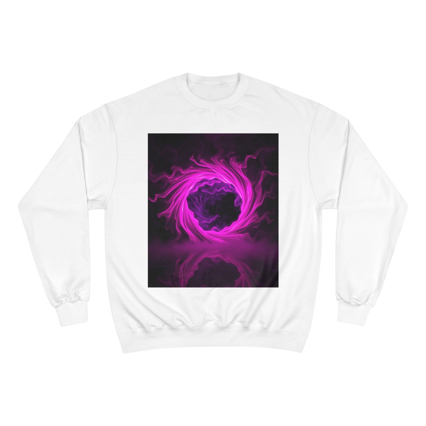 Neon Black & Pink Trippy Sweat Shirt