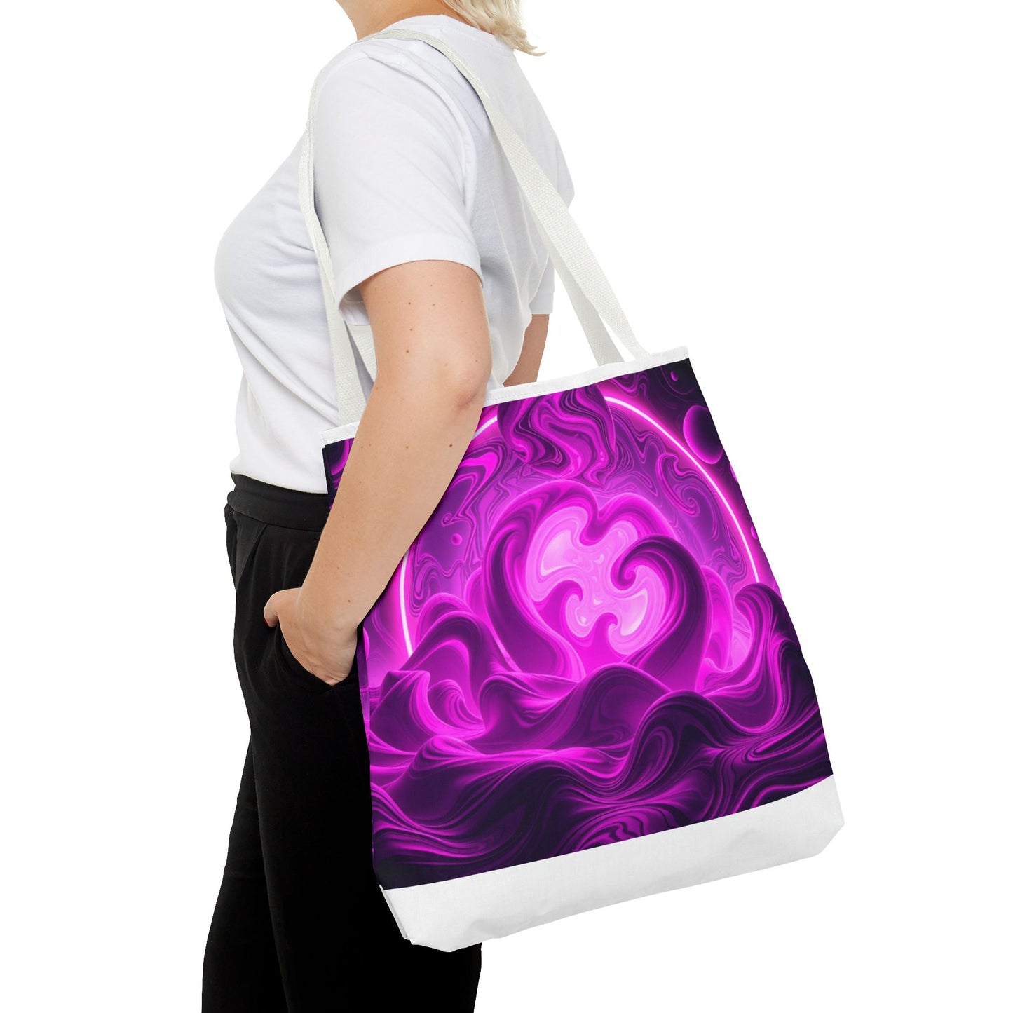 Cyber Luxe Trippy Tote