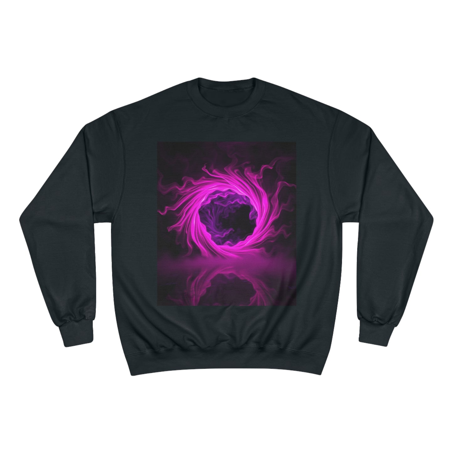 Neon Black & Pink Trippy Sweat Shirt