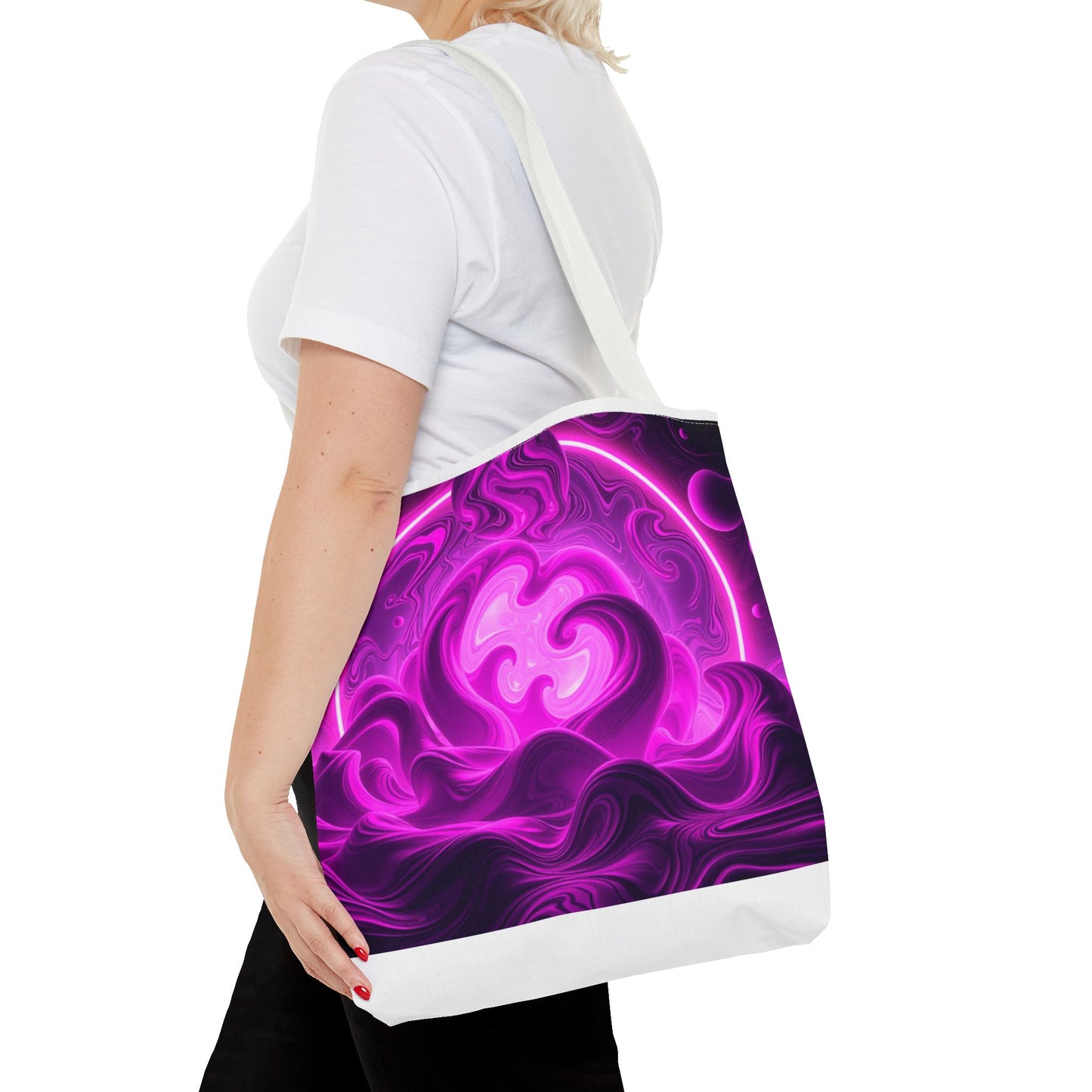 Cyber Luxe Trippy Tote