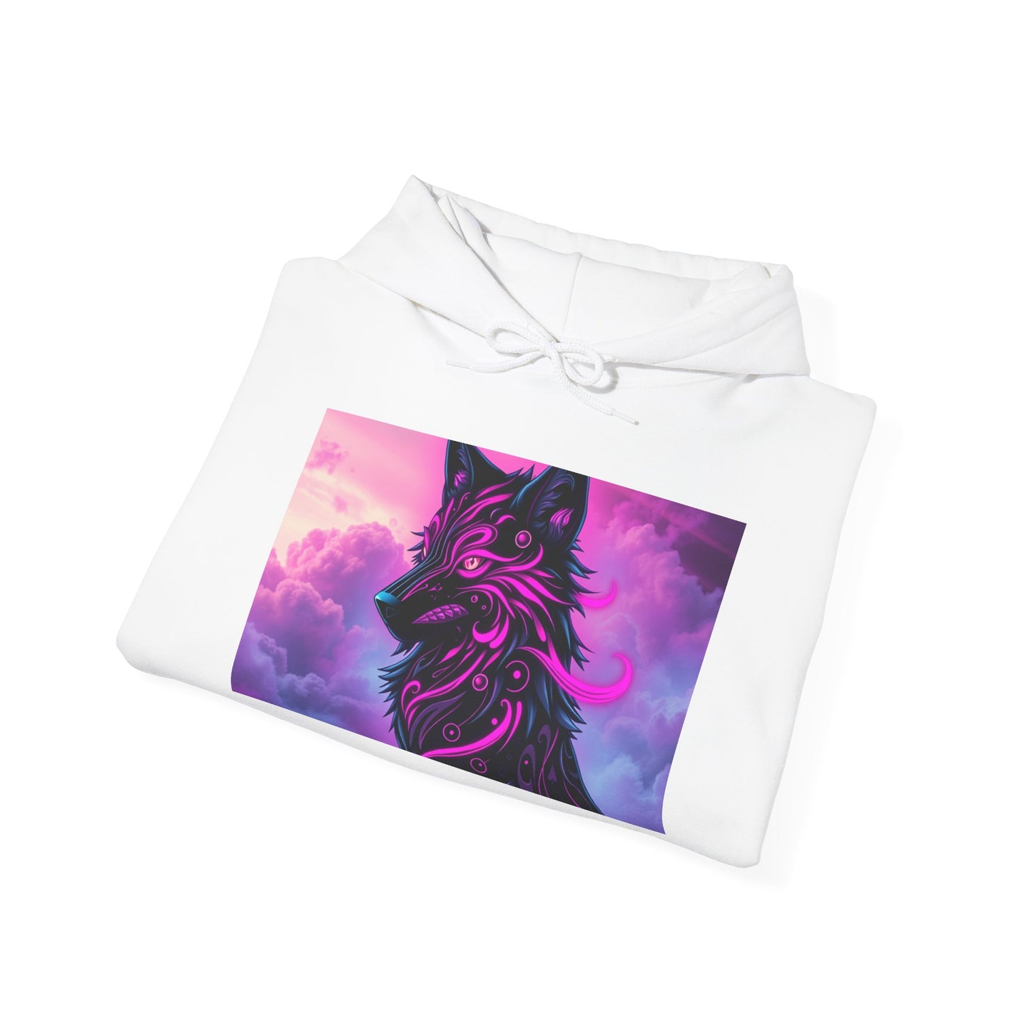 Cyber Luxe Trippy Heavy Blend Hoodie