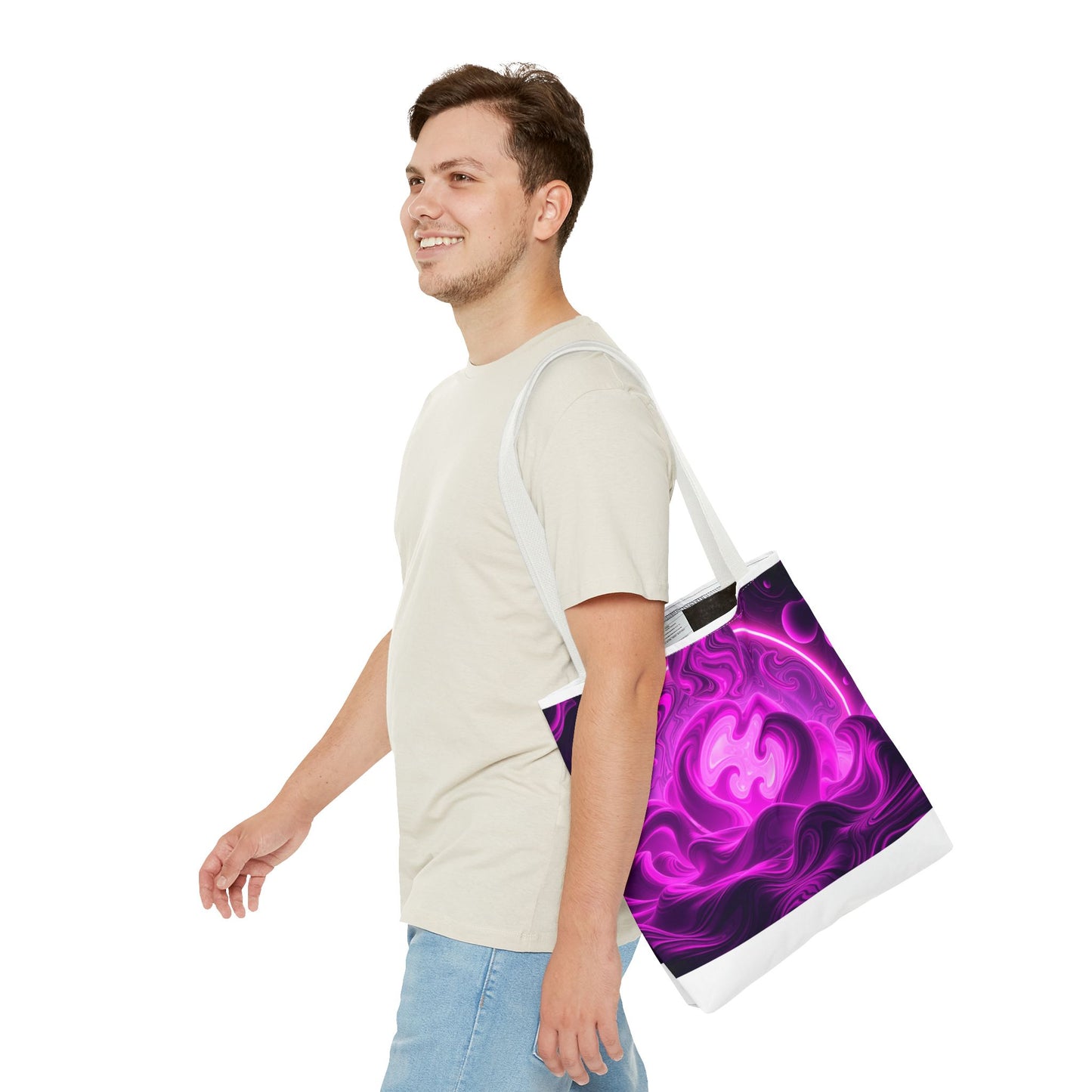 Cyber Luxe Trippy Tote