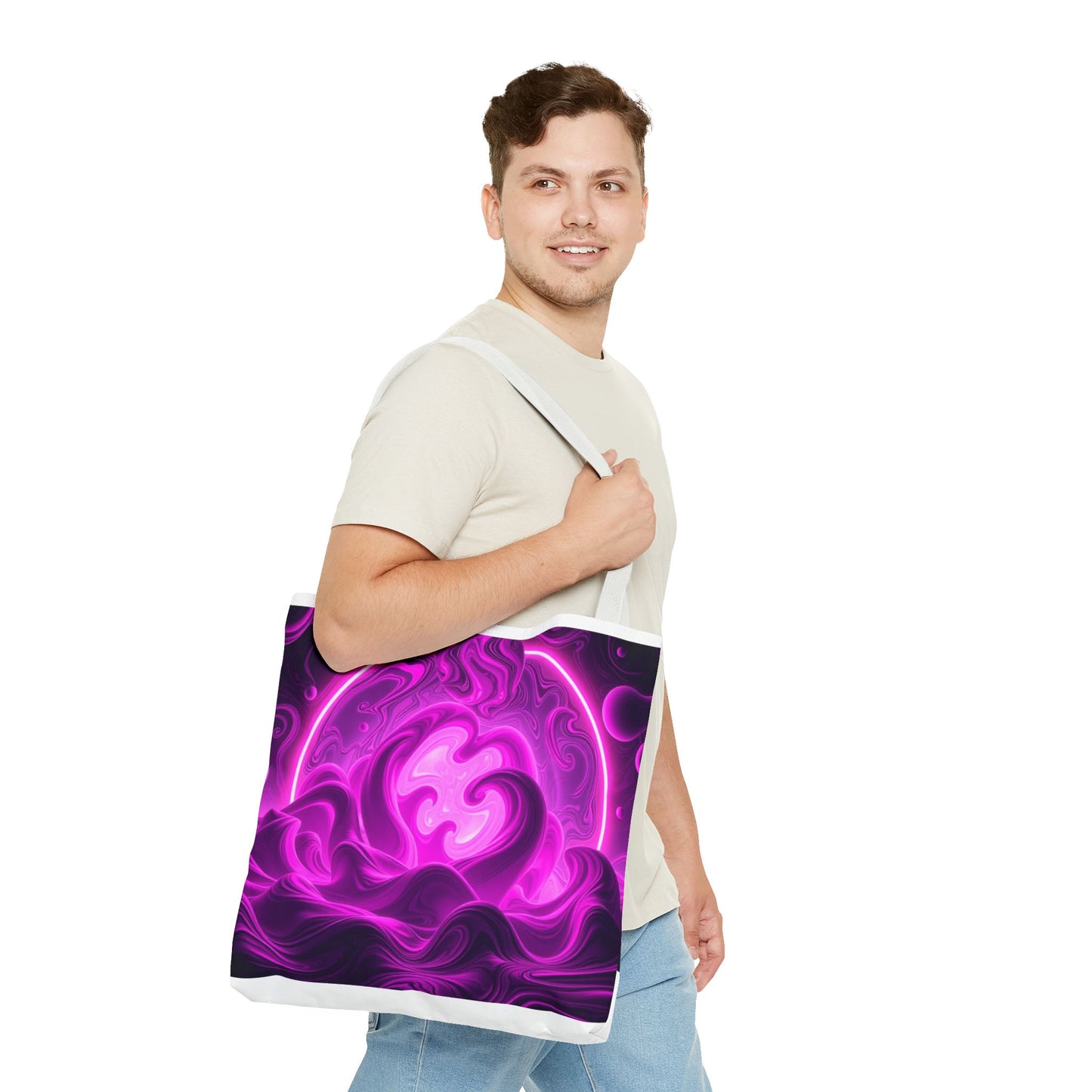 Cyber Luxe Trippy Tote